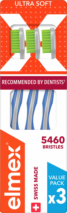 Четка за зъби Ultra soft, 3 бр