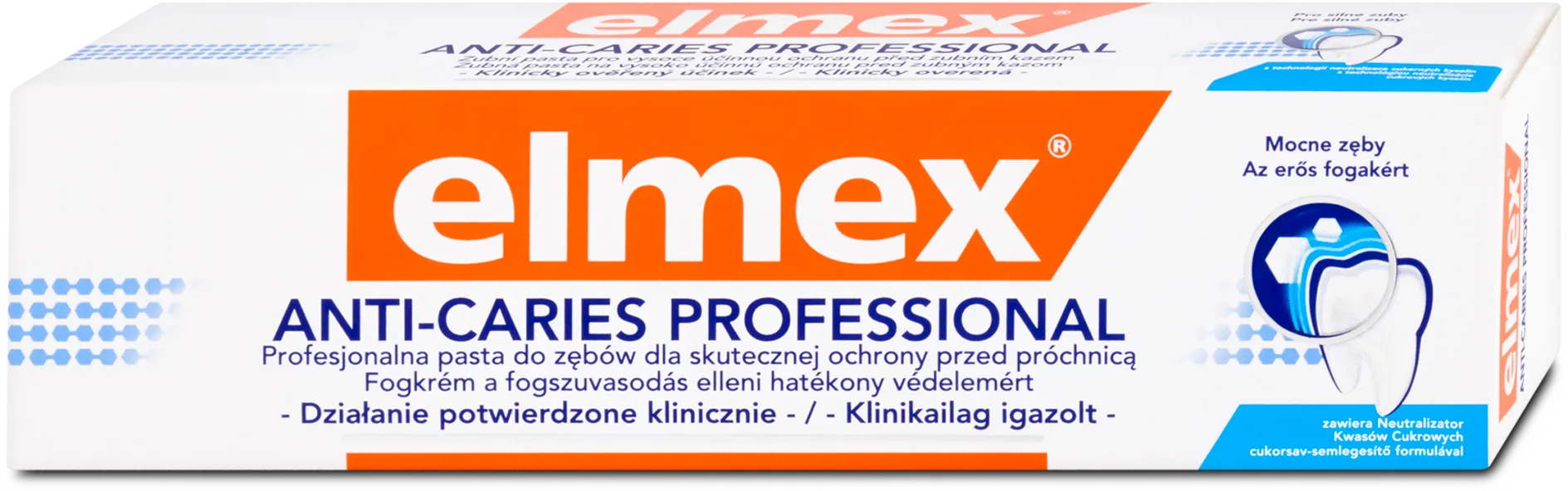 Паста за зъби Anti-caries Professional, 75 ml