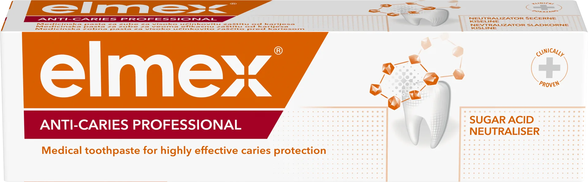 Паста за зъби Anti-caries Professional, 75 ml