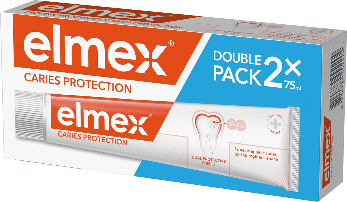 Паста за зъби Caries Protection, двоен пакет, 150 ml