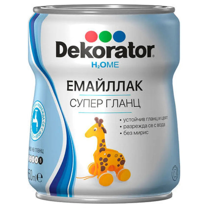 ЕМАЙЛЛАК СУПЕР ГЛАНЦ 650 ML ЖЪЛТ DEKORATOR