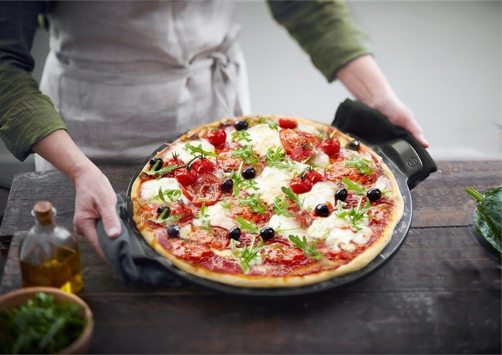 Сет за пица Emile Henry - Pizza, 3 части, черен