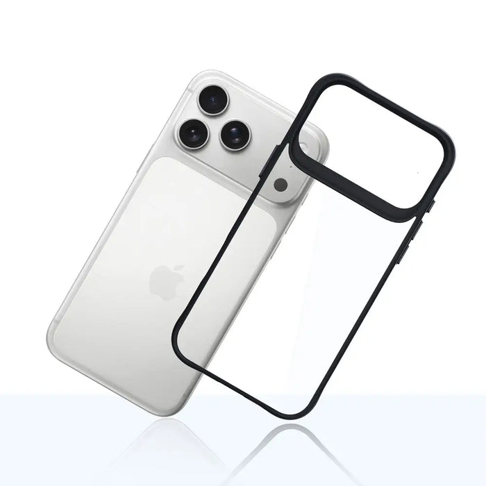 3mk Satin Armor Case+ за iPhone 17 Pro Max - прозрачно черен