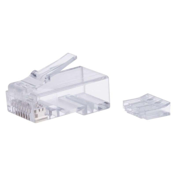КОНЕКТОР RJ45 CAT 6 ЗА UTP 2БРОЯ SOLID