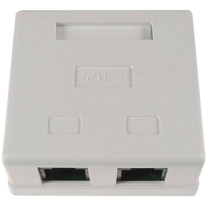 РОЗЕТКА 2xRJ45 CAT 5E J0401 EMOS