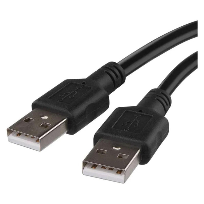 USB КАБЕЛ 2.0 USB А МЪЖКИ 2М ЧЕРЕН EMOS