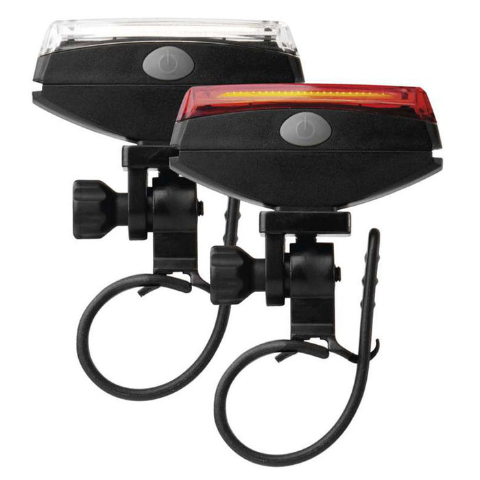 КОМПЛЕКТ COB LED СВЕТЛИНИ ЗА ВЕЛОСИПЕД IP43 EMOS