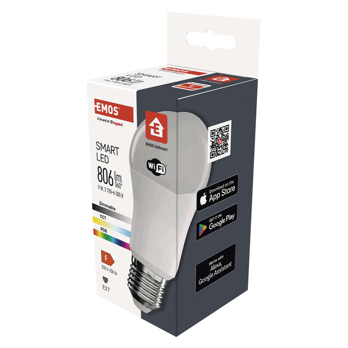 СМАРТ КРУШКА EMOS 9W 806LM E27 RGBW