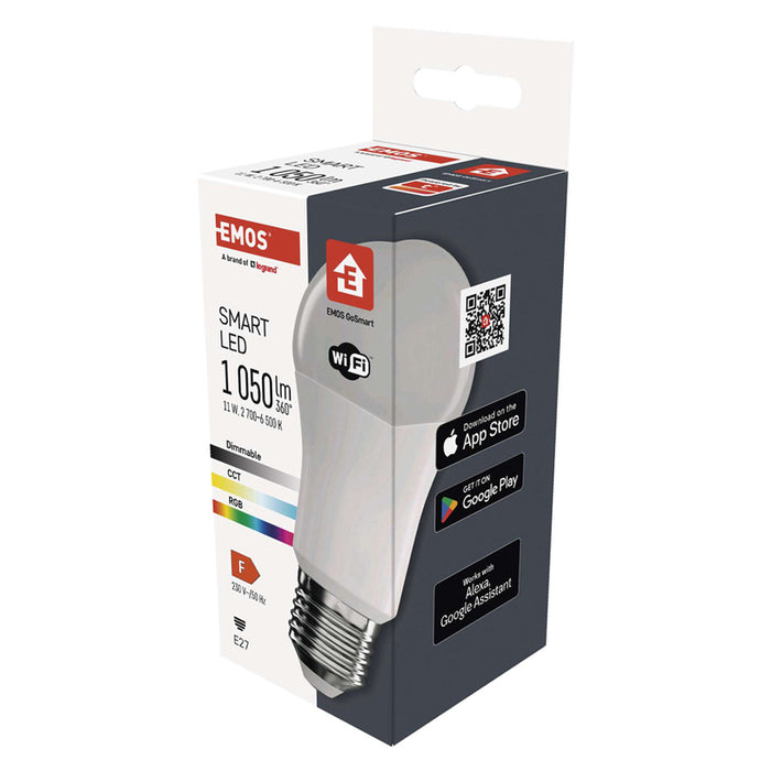 СМАРТ КРУШКА EMOS 11W 1050LM E27 RGBW