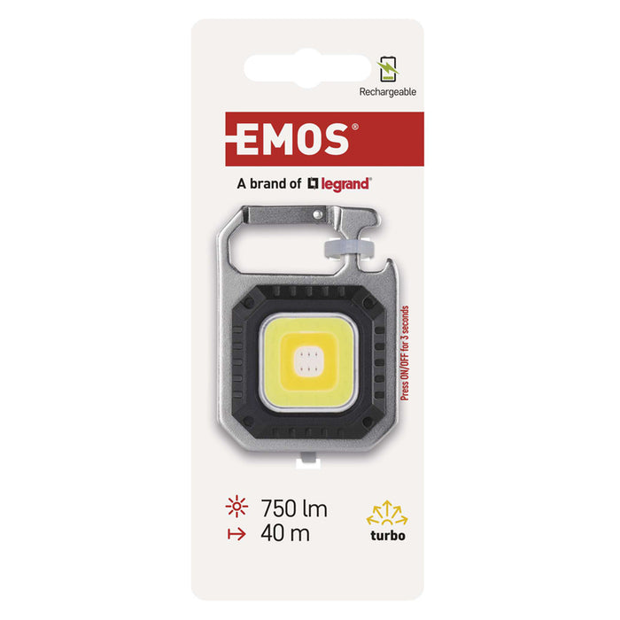 Фенер EMOS COB LED 7В1 500 MAH 750LM