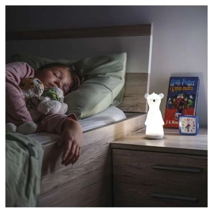 LED нощна лампа Emos - 25lm, 1200mAh, 14ч, силикон, IP20