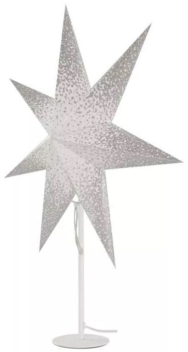 Хартиена звезда Emos - 45 cm, 25W, E14, бяла