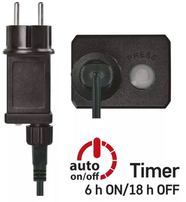 LED лампички Emos - CLS Timer, 120 броя, 3.6W, 12 m