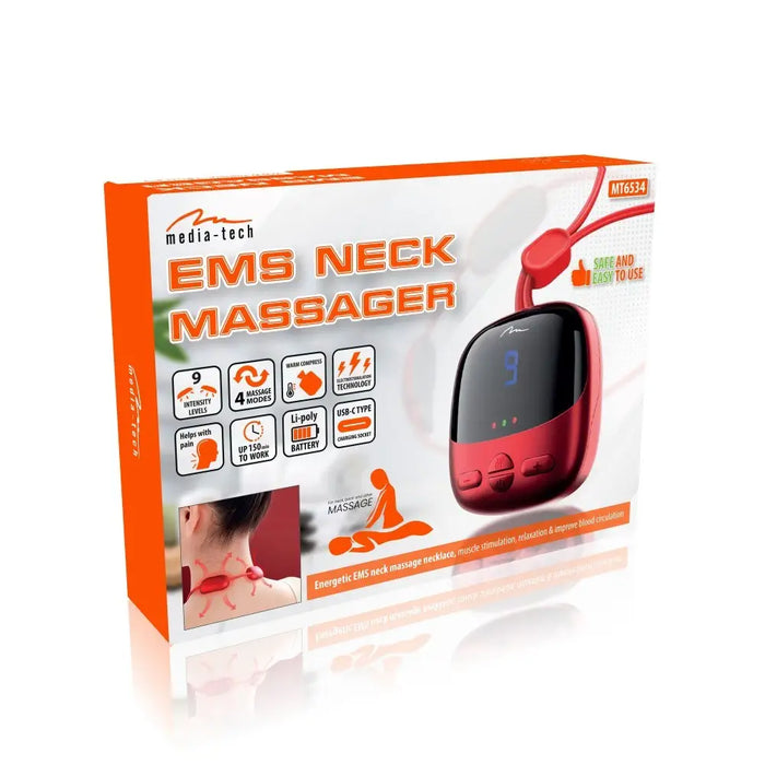 EMS масажор за мускули на врата и тила EMS NECK MASSAGER