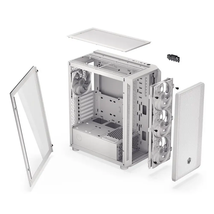 ENDORFY ARX 500 ARGB Бяла Midi Tower