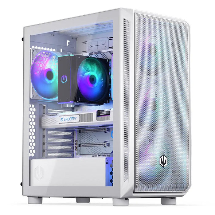 ENDORFY ARX 500 ARGB Бяла Midi Tower