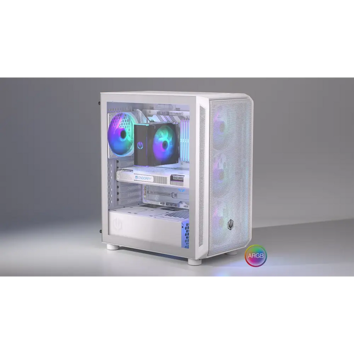 ENDORFY ARX 500 ARGB Бяла Midi Tower