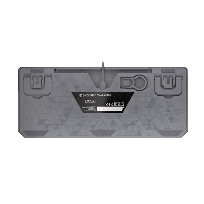 Endorfy механична клавиатура Thock V2 75% PBT Endorfy Red