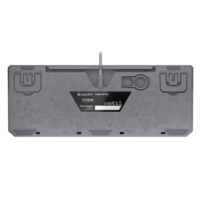 Endorfy механична клавиатура Thock V2 TKL PBT Endorfy Red