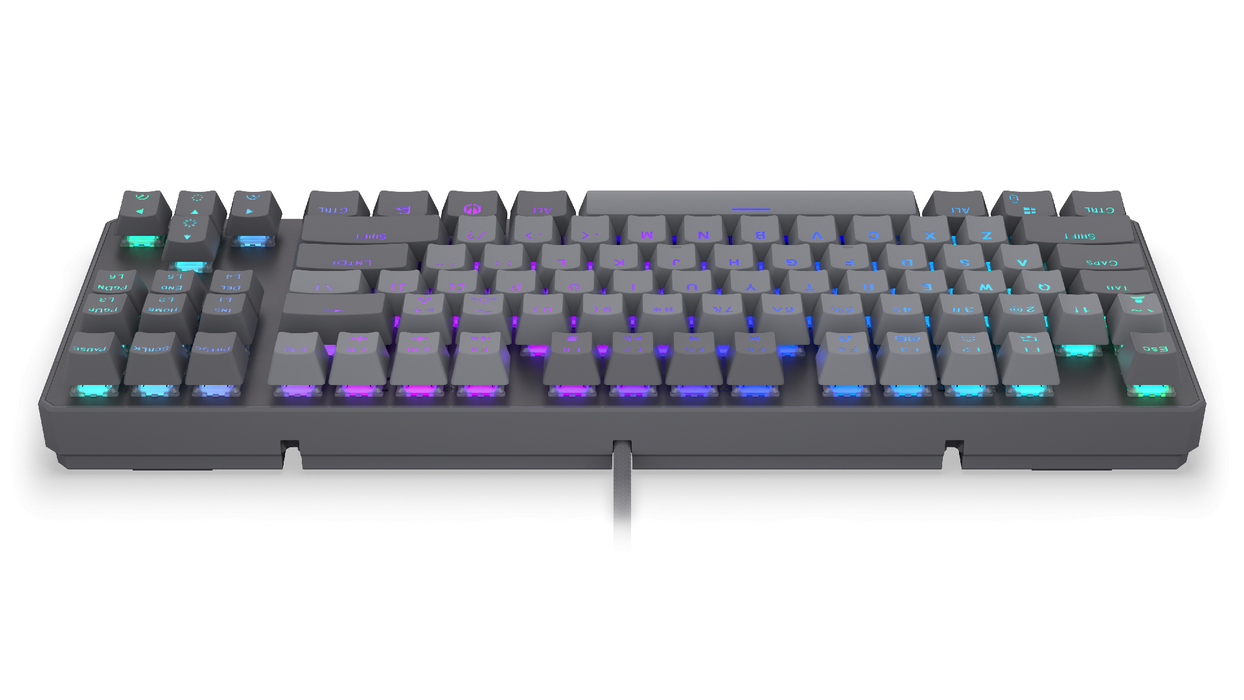 Endorfy механична клавиатура Thock V2 TKL, PBT, Endorfy Red switch, US Layout