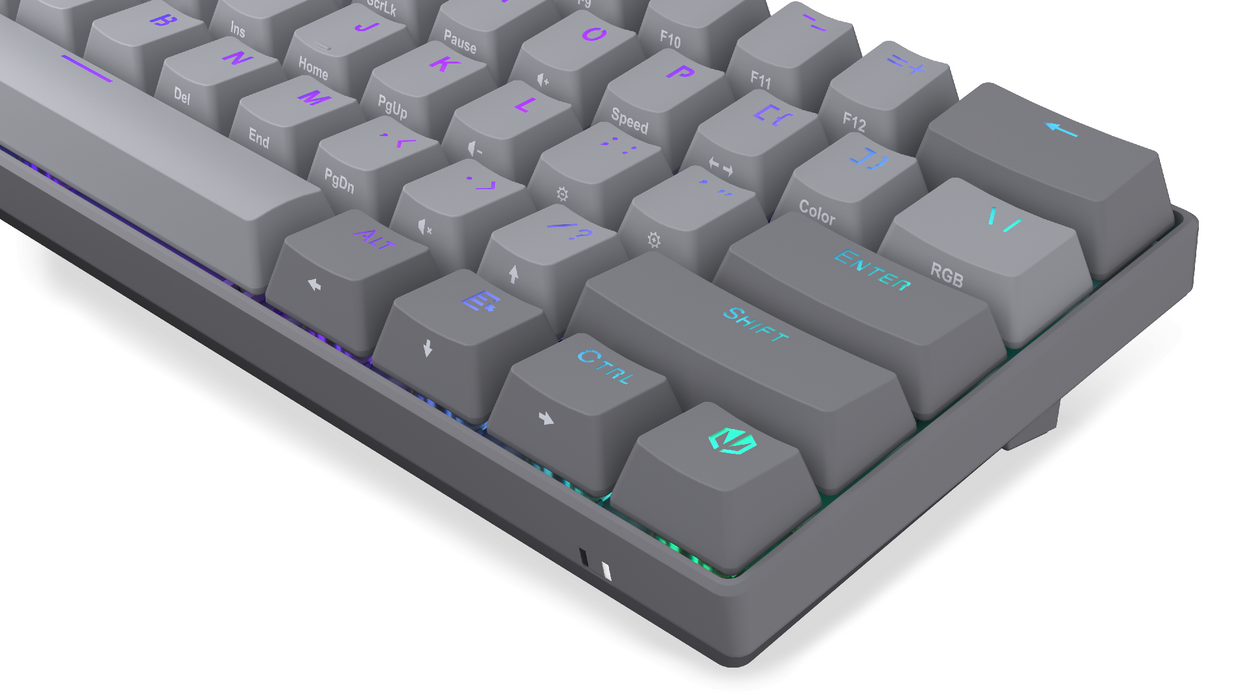 Endorfy механична клавиатура Thock V2 Compact, PBT, Endorfy Red switch, US Layout