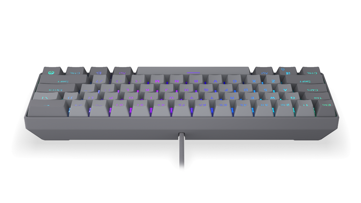 Endorfy механична клавиатура Thock V2 Compact, PBT, Endorfy Red switch, US Layout