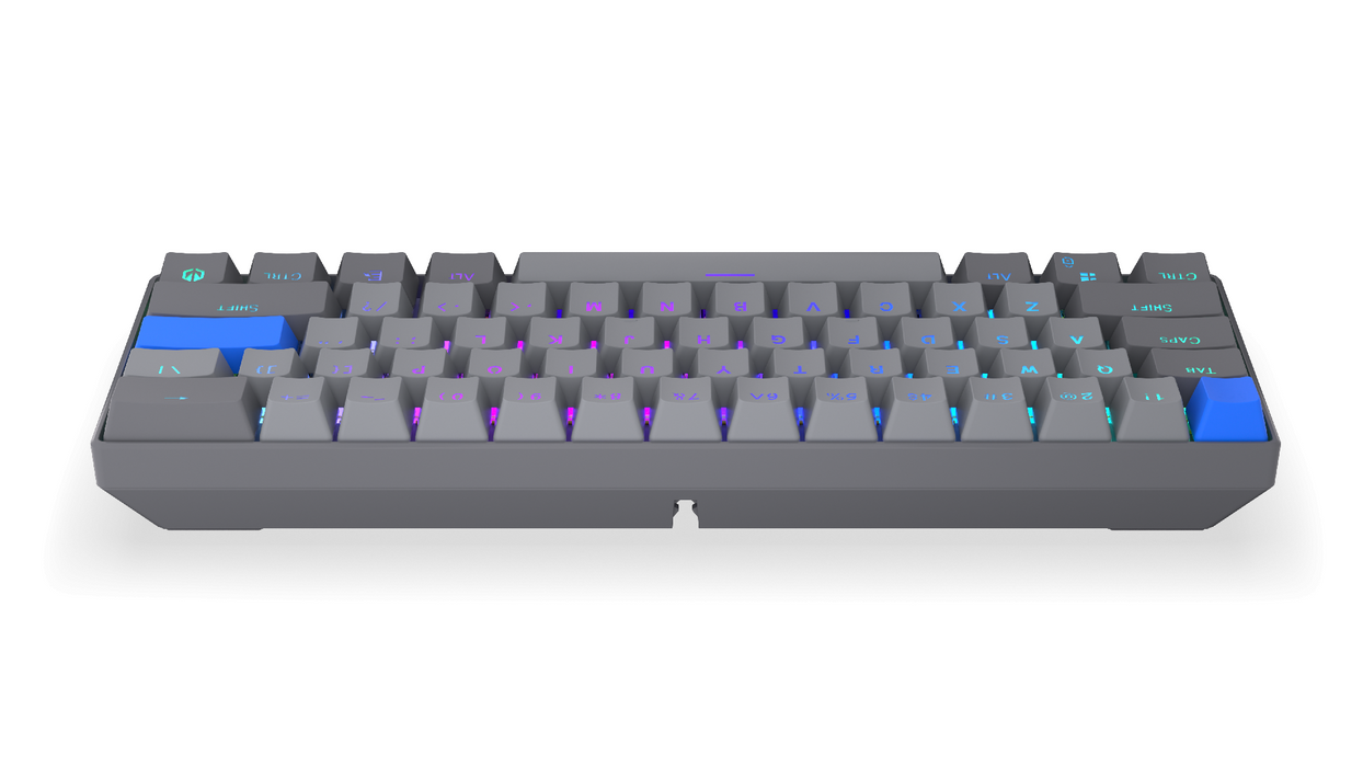 Endorfy механична клавиатура Thock Wireless V2 Compact, PBT, Endorfy Yellow, US Layout