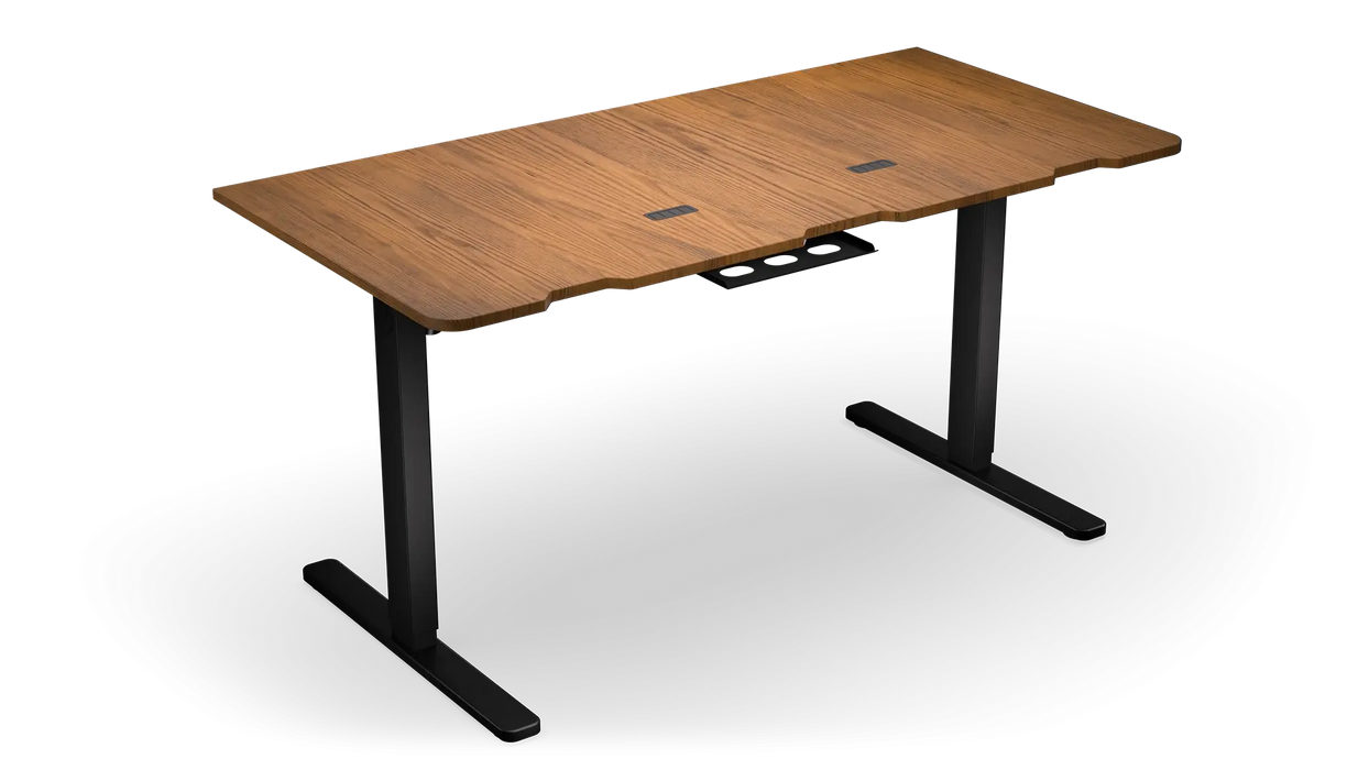 Геймърско бюро ENDORFY Atlas L Electric - Dark Wood