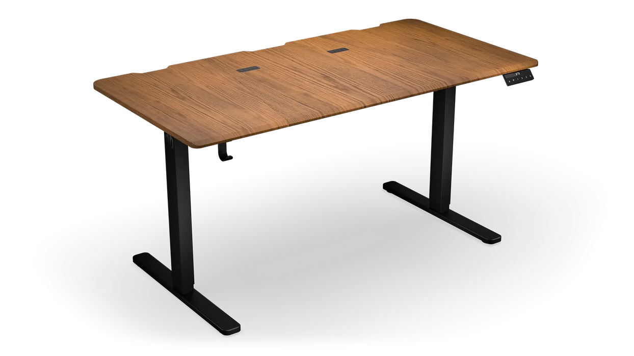 Геймърско бюро ENDORFY Atlas L Electric - Dark Wood