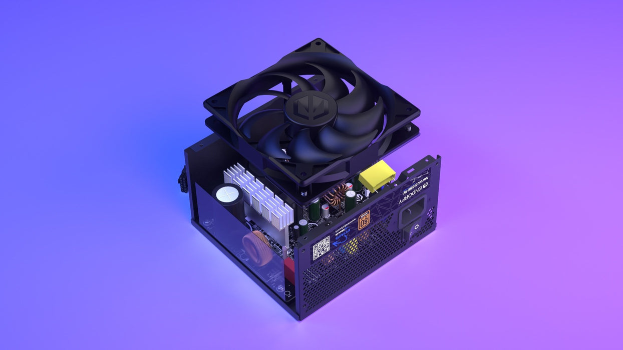 Захранващ блок ENDORFY Vero L6 650 W 24-пинов ATX ATX Черен