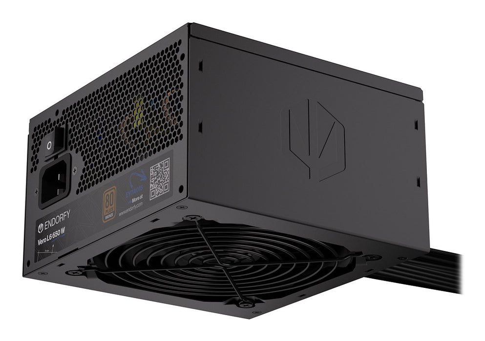 Захранващ блок ENDORFY Vero L6 650 W 24-пинов ATX ATX Черен