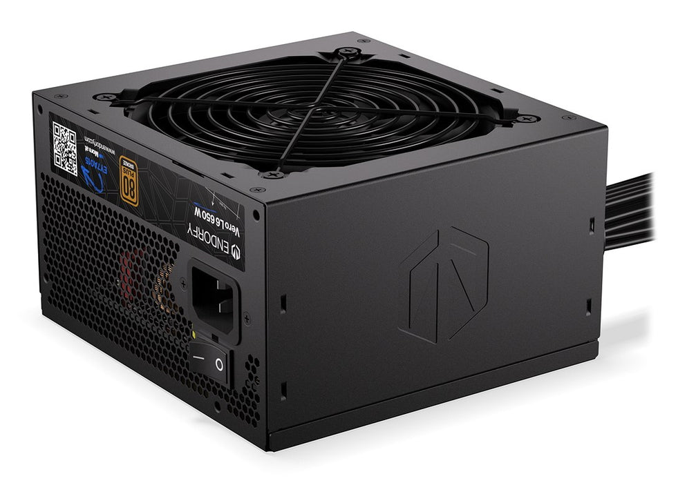 Захранващ блок ENDORFY Vero L6 650 W 24-пинов ATX ATX Черен