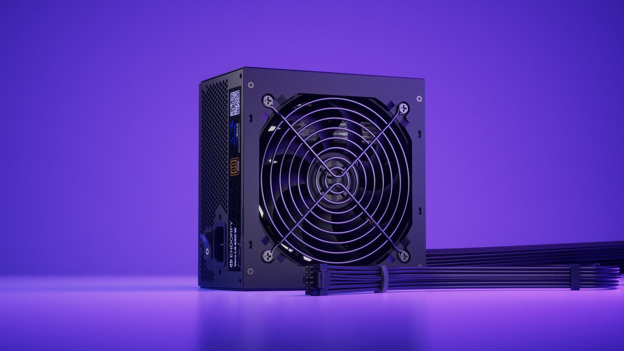 Захранващ блок ENDORFY Vero L6 650 W 24-пинов ATX ATX Черен