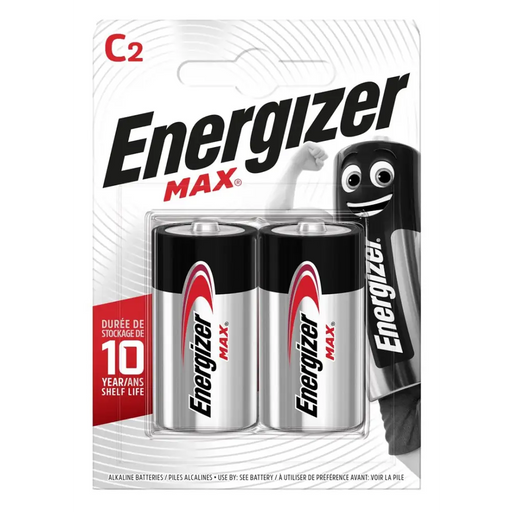 ЕНЕРГАЙЗЪР БАТЕРИЯ MAX C LR14. 2 бр. ЕКО пакет