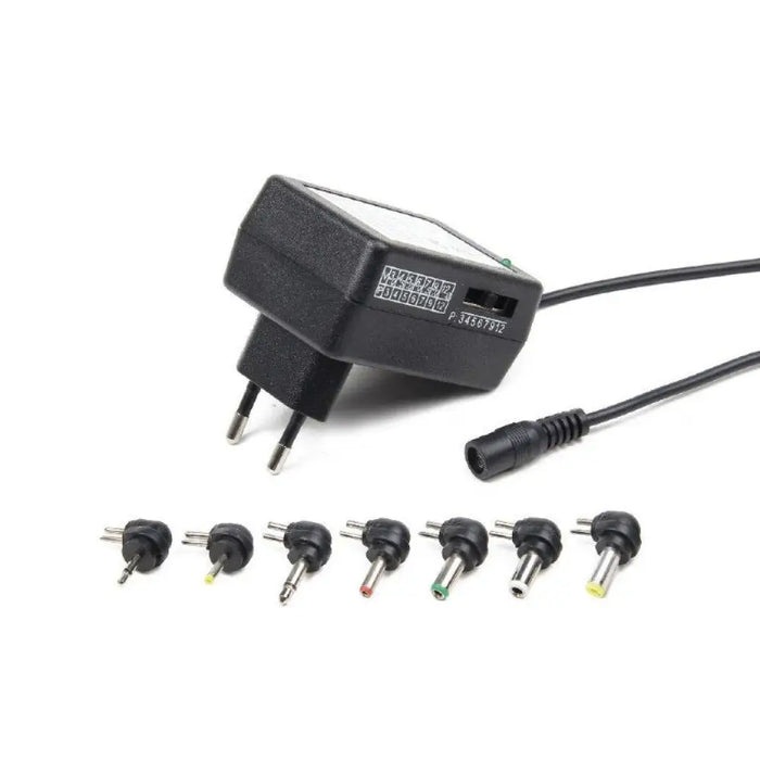 EnerGenie EG-MC-008 Универсален AC-DC адаптер 12 W черен