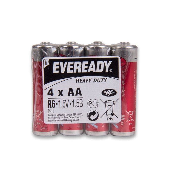 ЦИНККОВО-ХЛОРИДНИ БАТЕРИИ SUPER HEAVY DUTY AA SW4 EU EVEREADY