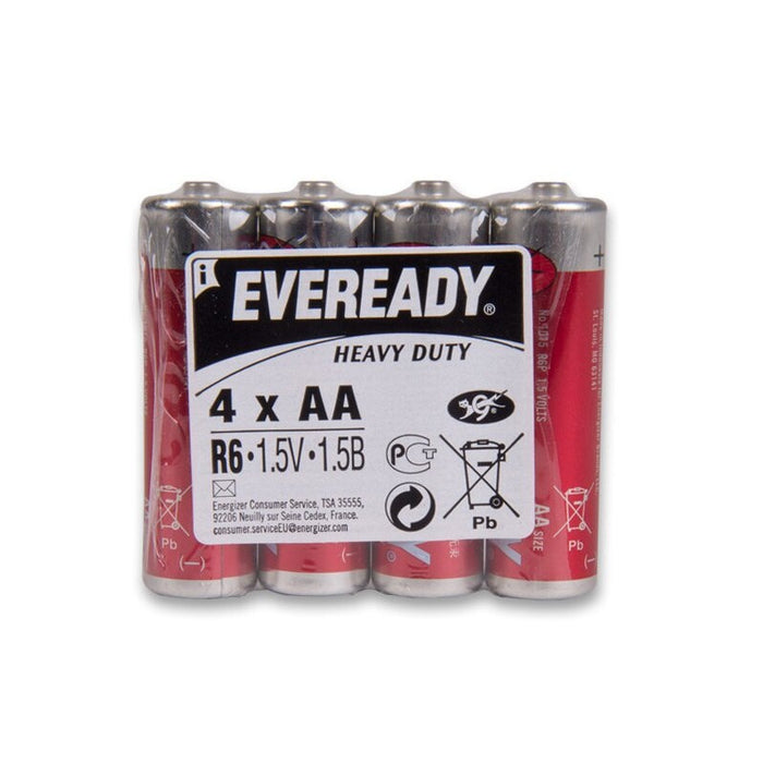 ЦИНККОВО-ХЛОРИДНИ БАТЕРИИ SUPER HEAVY DUTY AA SW4 EU EVEREADY