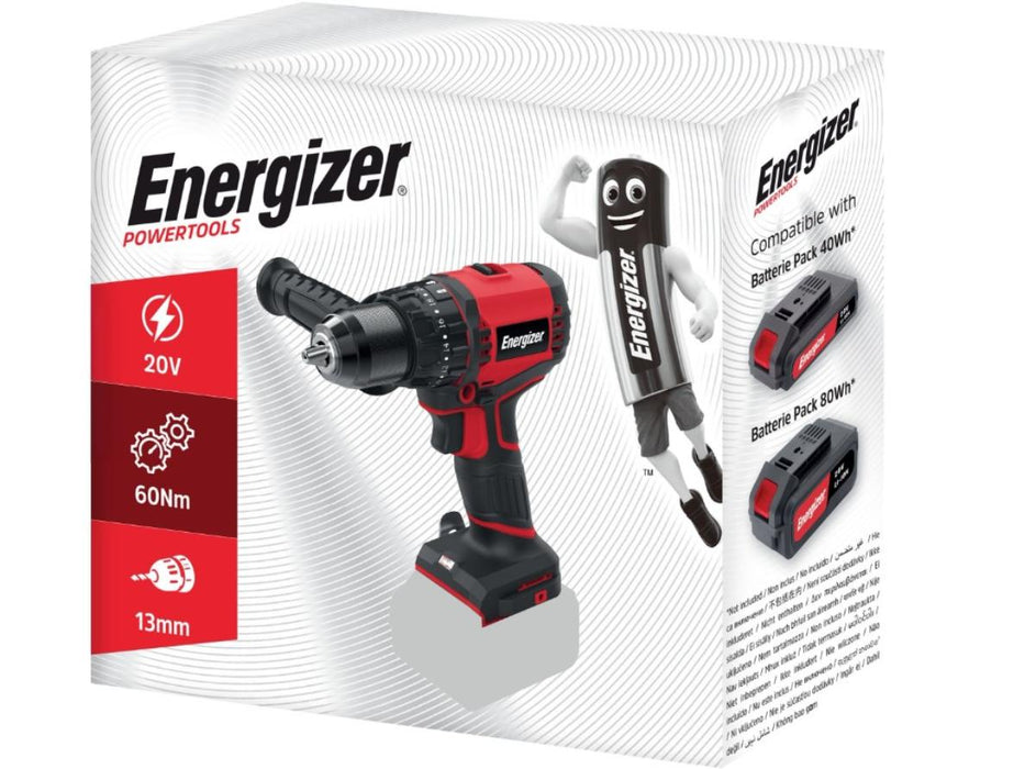 АКУМУЛАТОРНА БОРМАШИНА ENERGIZER  20V