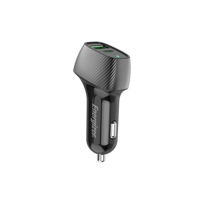 ЗАРЯДНО ЗА КОЛА ENERGIZER 38W PD QC3 ЧЕР