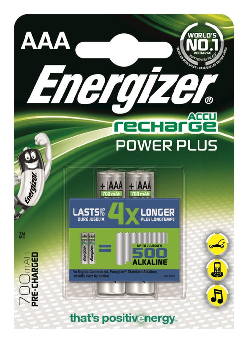 БАТЕРИЯ АКУМУЛАТОРНА AAA 1,2 2 БР POWER