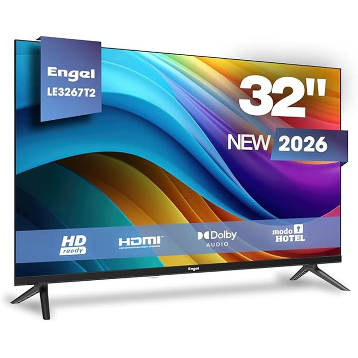 Смарт телевизор Engel LE3267T2 HD HD Ready 32" LED 180 cd/m² DVB-S2