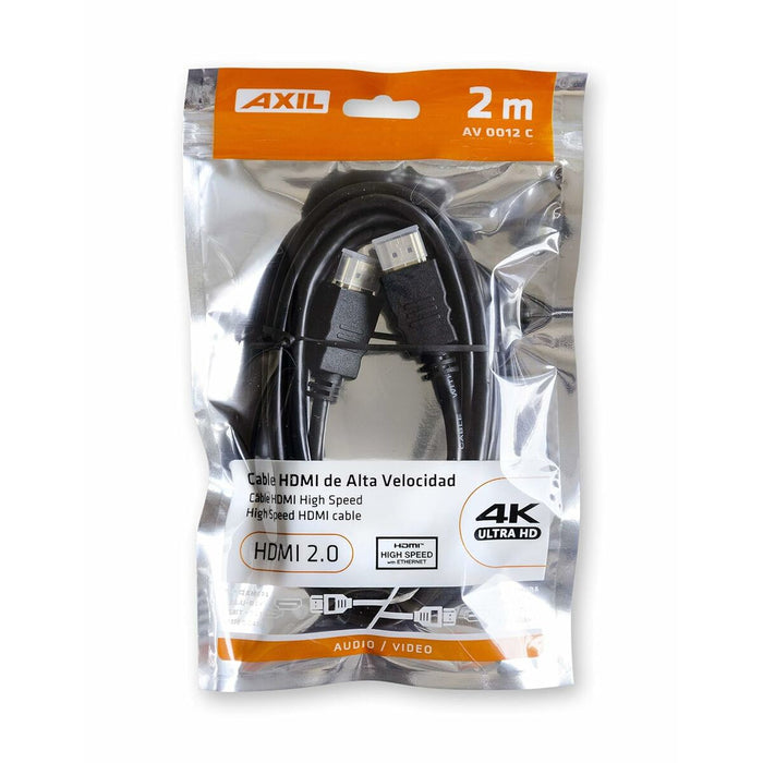 Кабел HDMI Engel AV0012C Черен 2 m