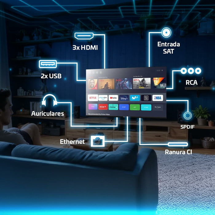 Смарт телевизор Engel LE3295QLED   32 32" QLED