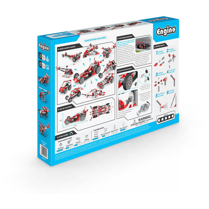 КОНСТРУКТОР ENGINO MOTORIZED 10В1 СЪСТЕЗАТ. КОЛА