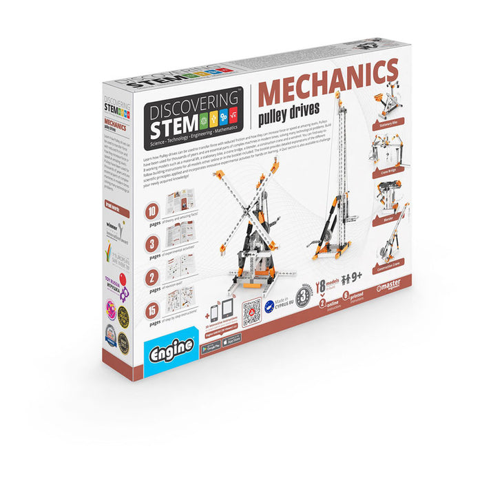 КОНСТРУКТОР ENGINO MECHANICS РОЛКОВИ ЗАДВИЖВАНИЯ