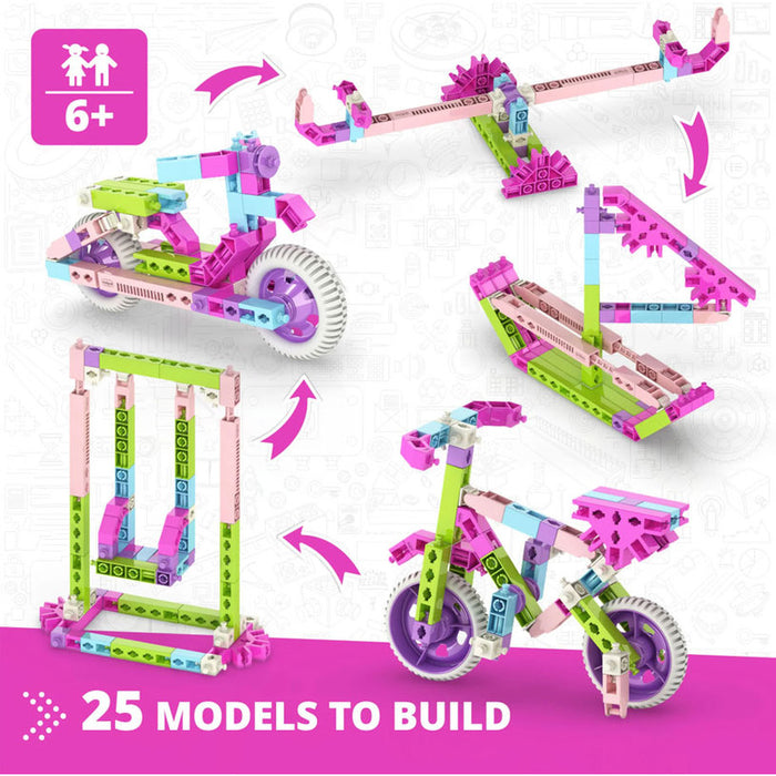 КОНСТРУКТОР ЗА МОМИЧЕТА ENGINO CREATIVE BUILDER 25