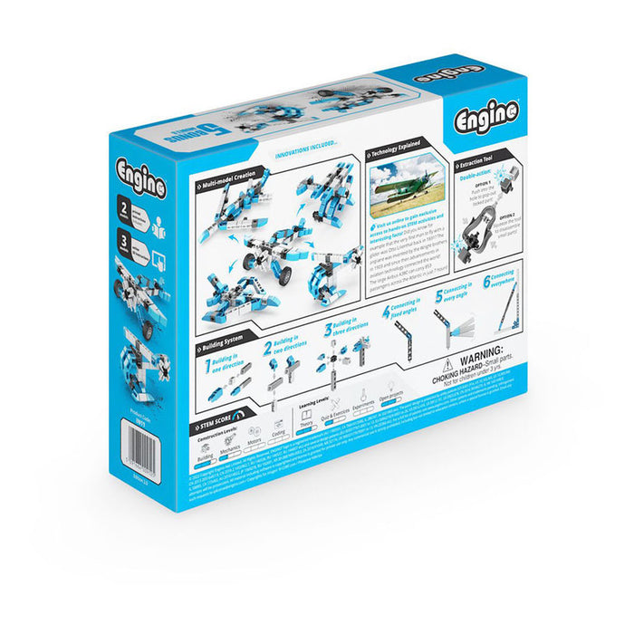 КОНСТРУКТОР ENGINO INVENTOR MECHANICS 5В1 САМОЛЕТ