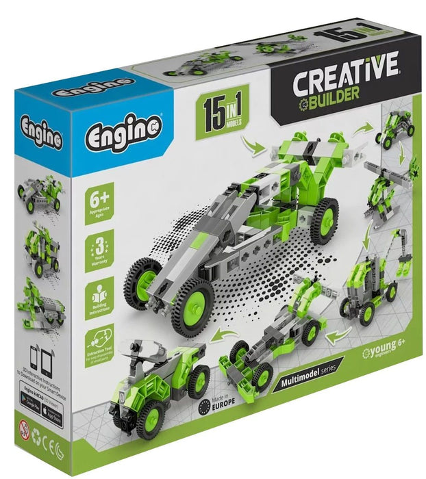 Конструктор 15 в 1 Engino Creative Builder