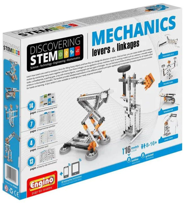 Конструктор Engino STEM Mechanics - Лостове и връзки