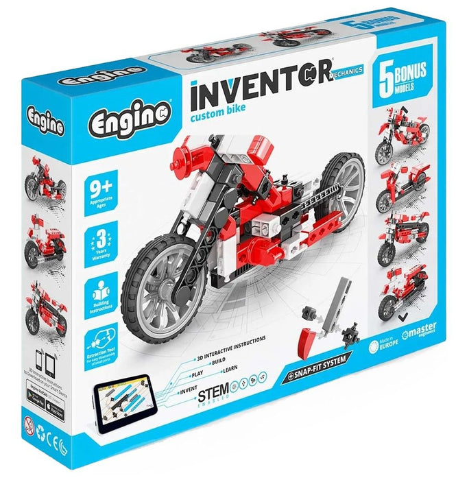 Конструктор 5 в 1 Engino Inventor Mechanics - Велосипед